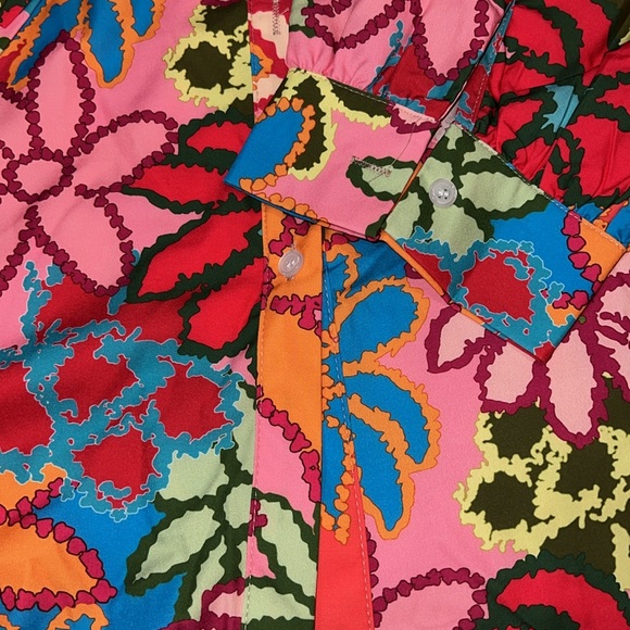 NEW Women’s Button Down Blouse 3XL - Picture 2 of 7